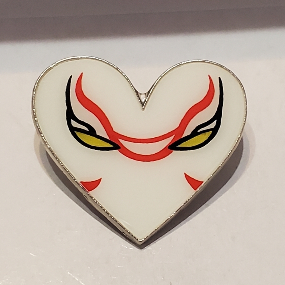 Disney Pin Trading Big Hero 6 Yokai Kabuki Mask Be My Villaintine LE 340 Pin